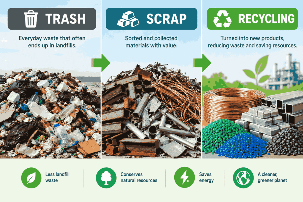 Yesterday's Scrap Can Become Tomorrow's Product